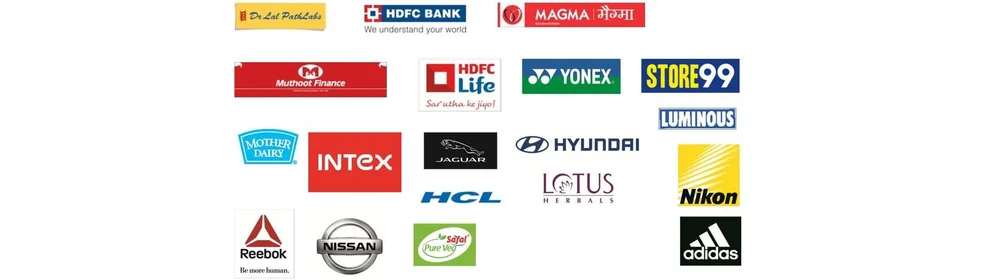 Brands Navya India has fabricated signage and store branding for, including HDFC Bank, Hyundai, HCL, Adidas and Reebok