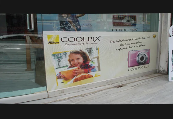In-Shop Branding work by Navya India