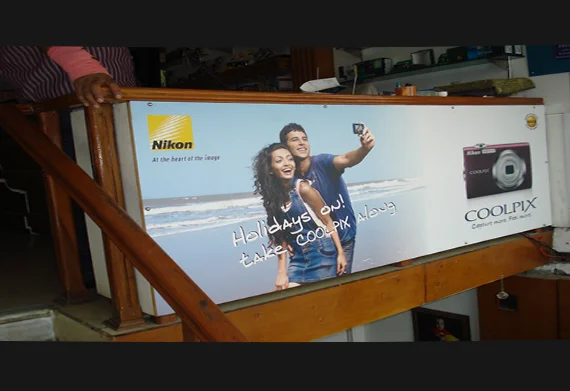 Banner Stand project example 2